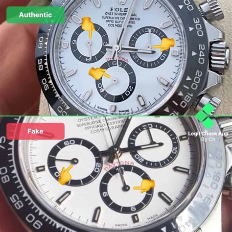 rolex daytona fake erkennen|Rolex daytona identification.